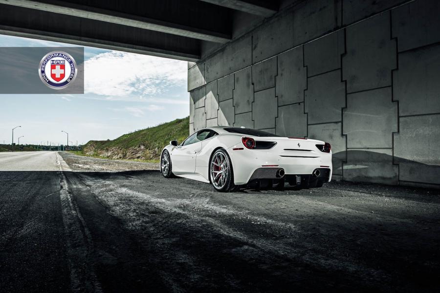  Ferrari 488 GTB on HRE Wheels (HRE P101) 2016 года  (фото 12 из 13)